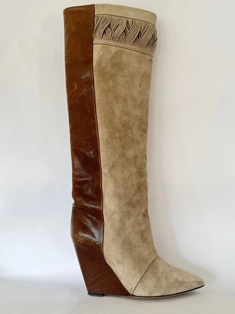 Vintage Isabel Marant Jeanette boot Two-Tone  From the 2010 era